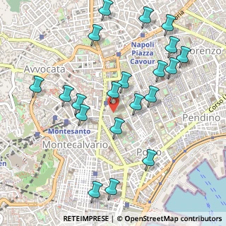 Mappa Via Cisterna dell'Olio, 80134 Napoli NA, Italia (0.605)