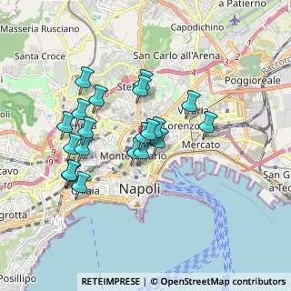 Mappa Via Cisterna dell'Olio, 80134 Napoli NA, Italia (1.6785)