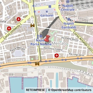 Mappa Via Cosenz Enrico Generale, 7, 80142 Napoli, Napoli (Campania)