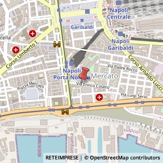Mappa Via Enrico Cosenz, 12, 80142 Napoli, Napoli (Campania)
