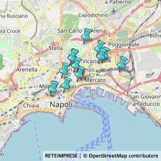 Mappa Piazza Amore Nicola, 80138 Napoli NA, Italia (1.34667)