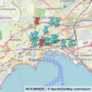Mappa Via Seggio del Popolo, 80138 Napoli NA, Italia (1.23667)