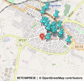 Mappa Via Noci, 70017 Putignano BA, Italia (0.40059)