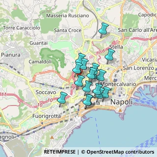 Mappa Centro Osteosan, 80128 Napoli NA, Italia (1.29588)