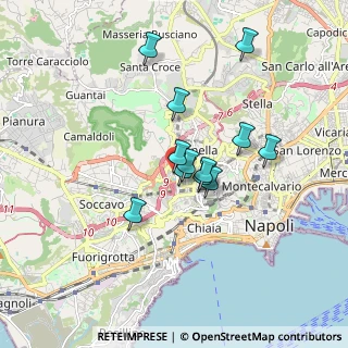 Mappa Centro Osteosan, 80128 Napoli NA, Italia (1.44583)