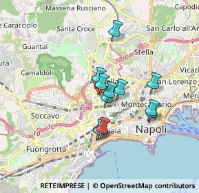 Mappa Via Luigi Caldieri, 80127 Napoli NA, Italia (1.40333)