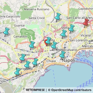 Mappa Via Bruno Falcomatà, 80128 Napoli NA, Italia (2.52077)