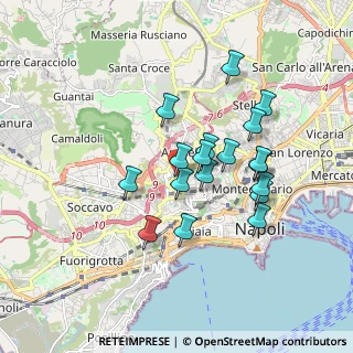 Mappa Via Bruno Falcomatà, 80128 Napoli NA, Italia (1.62333)
