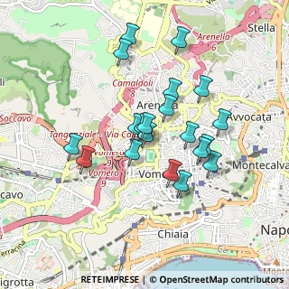 Mappa Via Bruno Falcomatà, 80128 Napoli NA, Italia (0.823)