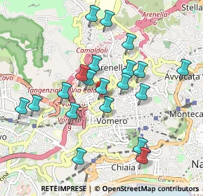 Mappa Via Luigi Caldieri, 80127 Napoli NA, Italia (0.979)
