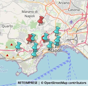 Mappa Via Luigi Caldieri, 80127 Napoli NA, Italia (2.68636)