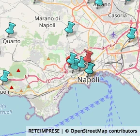Mappa Via Luigi Caldieri, 80127 Napoli NA, Italia (5.06286)