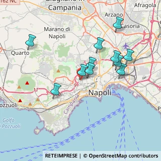 Mappa Via Bruno Falcomatà, 80128 Napoli NA, Italia (3.76273)