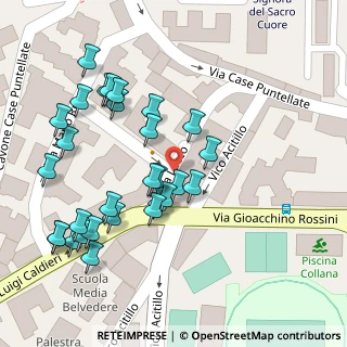 Mappa Via Bruno Falcomatà, 80128 Napoli NA, Italia (0.06207)