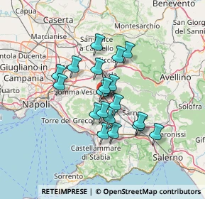 Mappa Via Matteo Parisi, 80044 Ottaviano NA, Italia (11.05737)