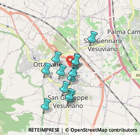 Mappa Via Matteo Parisi, 80044 Ottaviano NA, Italia (1.4425)