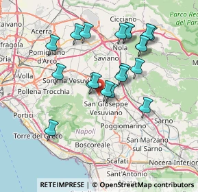 Mappa 80044 Ottaviano NA, Italia (7.3605)