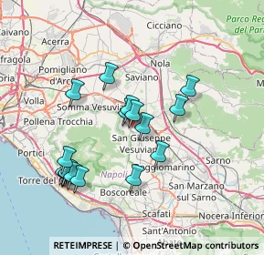 Mappa 80044 Ottaviano NA, Italia (7.38353)
