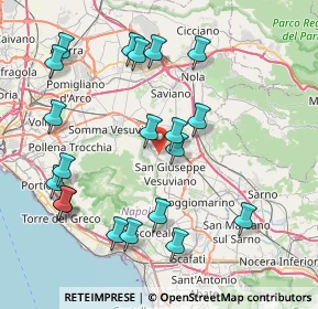 Mappa 80044 Ottaviano NA, Italia (9.4025)