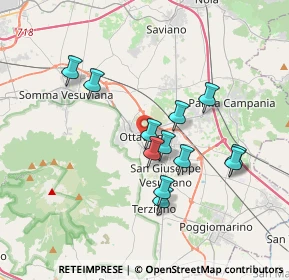 Mappa 80044 Ottaviano NA, Italia (3.40333)