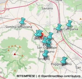 Mappa 80044 Ottaviano NA, Italia (3.49077)