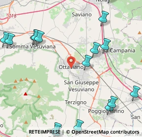 Mappa 80044 Ottaviano NA, Italia (6.8545)