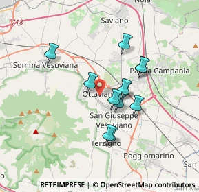 Mappa 80044 Ottaviano NA, Italia (3.03417)