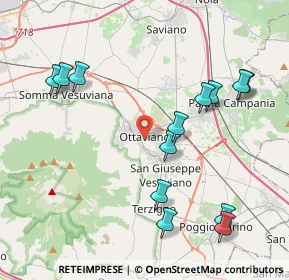 Mappa 80044 Ottaviano NA, Italia (4.87846)