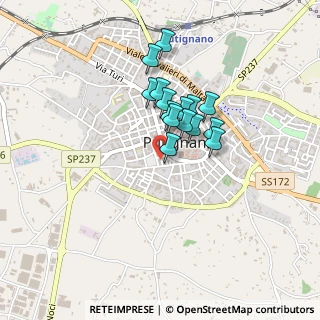 Mappa Via Giacomo Matteotti, 70017 Putignano BA, Italia (0.33)