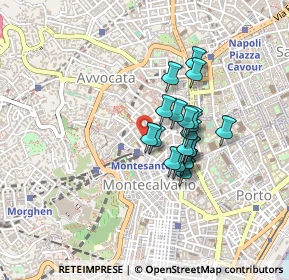 Mappa Vico Spezzano, 80135 Napoli NA, Italia (0.3305)