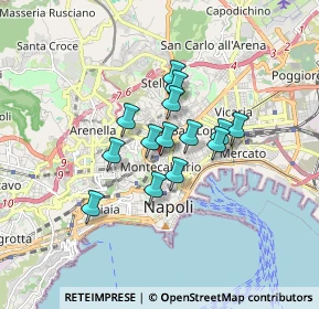 Mappa Vico Spezzano, 80135 Napoli NA, Italia (1.22857)