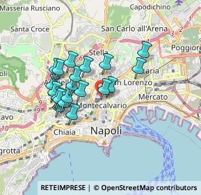 Mappa Vico Spezzano, 80135 Napoli NA, Italia (1.5355)