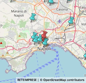 Mappa Vico Spezzano, 80135 Napoli NA, Italia (5.17333)