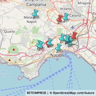 Mappa P.za degli Artisti, 80129 Napoli NA, Italia (3.42083)