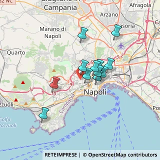 Mappa P.za degli Artisti, 80129 Napoli NA, Italia (2.86167)