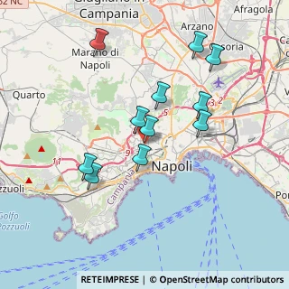 Mappa P.za degli Artisti, 80129 Napoli NA, Italia (3.66727)