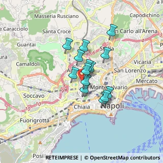 Mappa P.za degli Artisti, 80129 Napoli NA, Italia (1.22357)