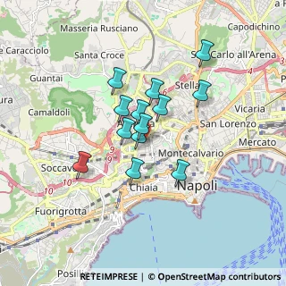 Mappa P.za degli Artisti, 80129 Napoli NA, Italia (1.33308)