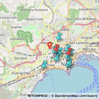 Mappa P.za degli Artisti, 80129 Napoli NA, Italia (1.61167)