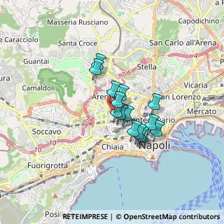 Mappa P.za degli Artisti, 80129 Napoli NA, Italia (1.218)