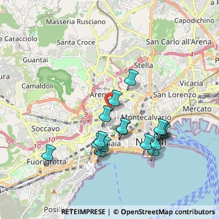 Mappa P.za degli Artisti, 80129 Napoli NA, Italia (2.03412)