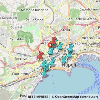 Mappa P.za degli Artisti, 80129 Napoli NA, Italia (1.465)