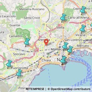 Mappa Piazza degli Artisti, 80129 Napoli (3.30182)
