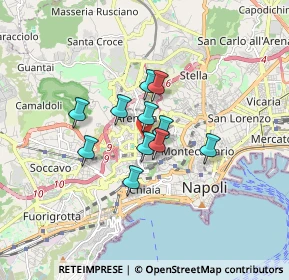 Mappa P.za degli Artisti, 80129 Napoli NA, Italia (1.16182)