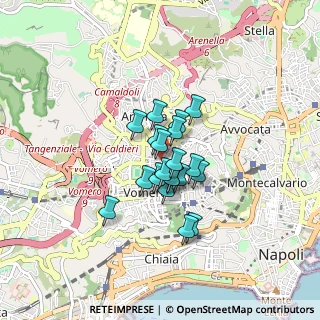 Mappa P.za degli Artisti, 80129 Napoli NA, Italia (0.5715)