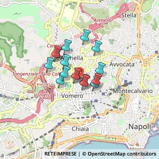 Mappa P.za degli Artisti, 80129 Napoli NA, Italia (0.60938)