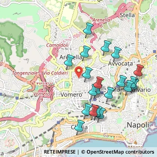 Mappa P.za degli Artisti, 80129 Napoli NA, Italia (1.113)