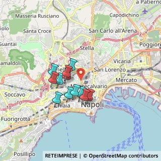 Mappa Via Cupa Vecchia, 80129 Napoli NA, Italia (1.37083)