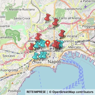 Mappa Via Cupa Vecchia, 80129 Napoli NA, Italia (1.33895)