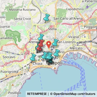 Mappa Via Cupa Vecchia, 80129 Napoli NA, Italia (1.34667)